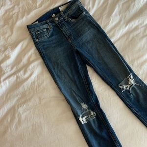 Rag & Bone High Waisted Skinny Jeans